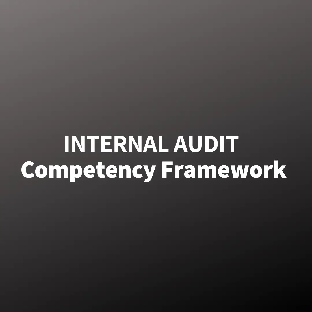 Internal Audit Competency Framework