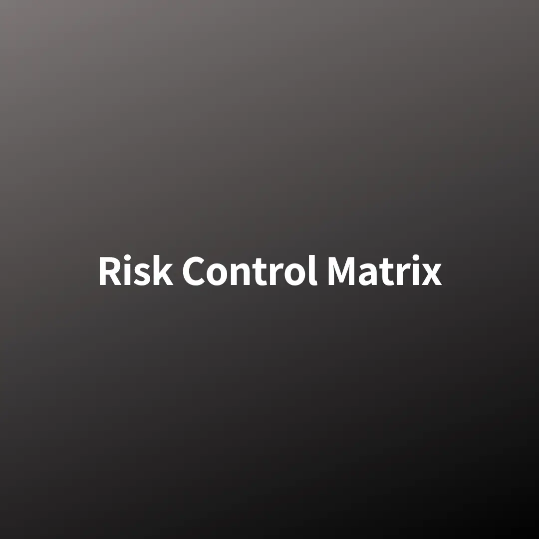 Risk Control Matrix